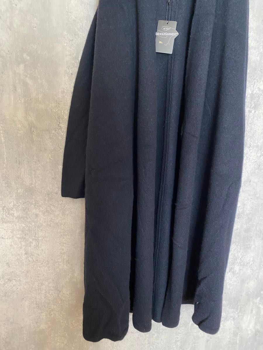 【SALE】Blue ibex カシミヤセーブルロングカーディガン