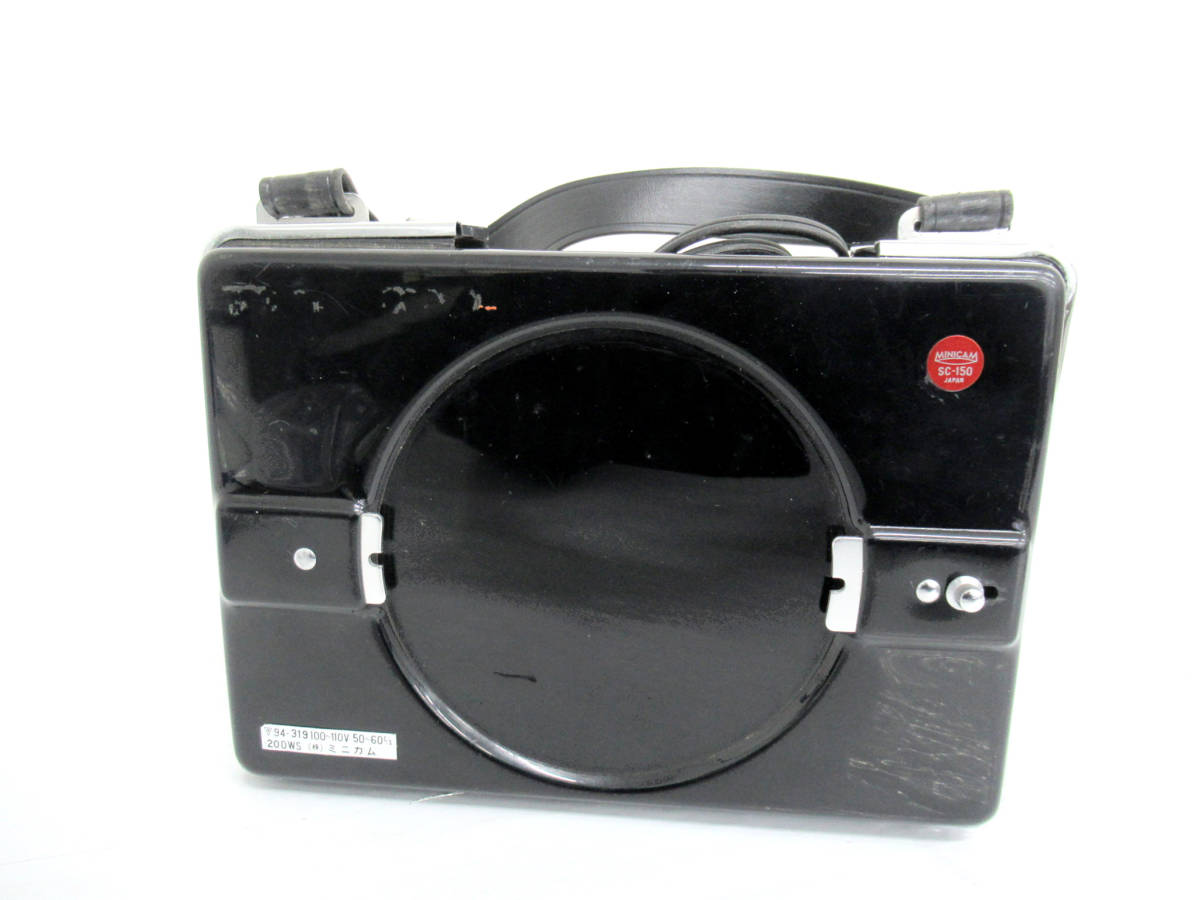 【MINICAM/ミニカム】子①168//SC-150/1灯ストロボ/バッテリー/ヘッドセット_画像2