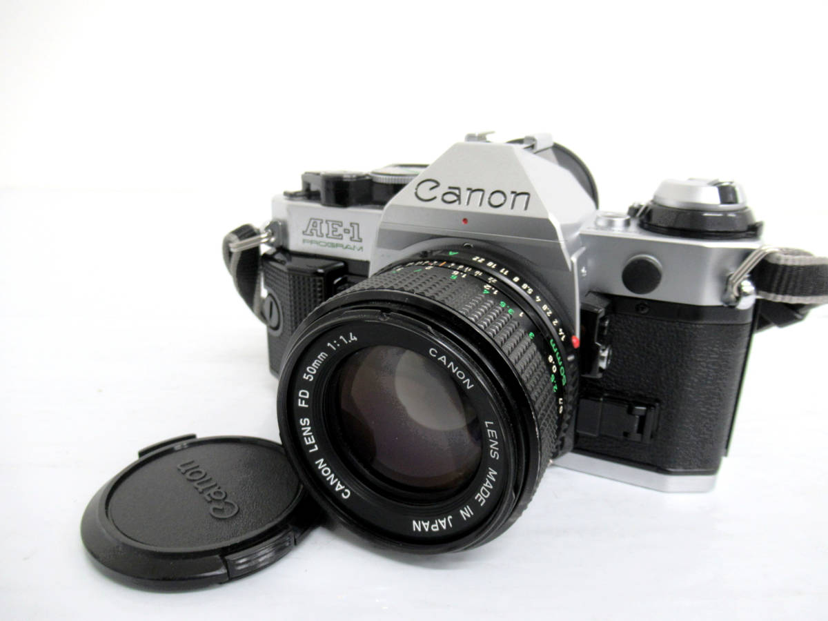 【Canon/キヤノン】子⑥45//AE-1 PROGRAM/FD 50mm 1:1.4/フィルム一眼レフ/露出計OK_画像1