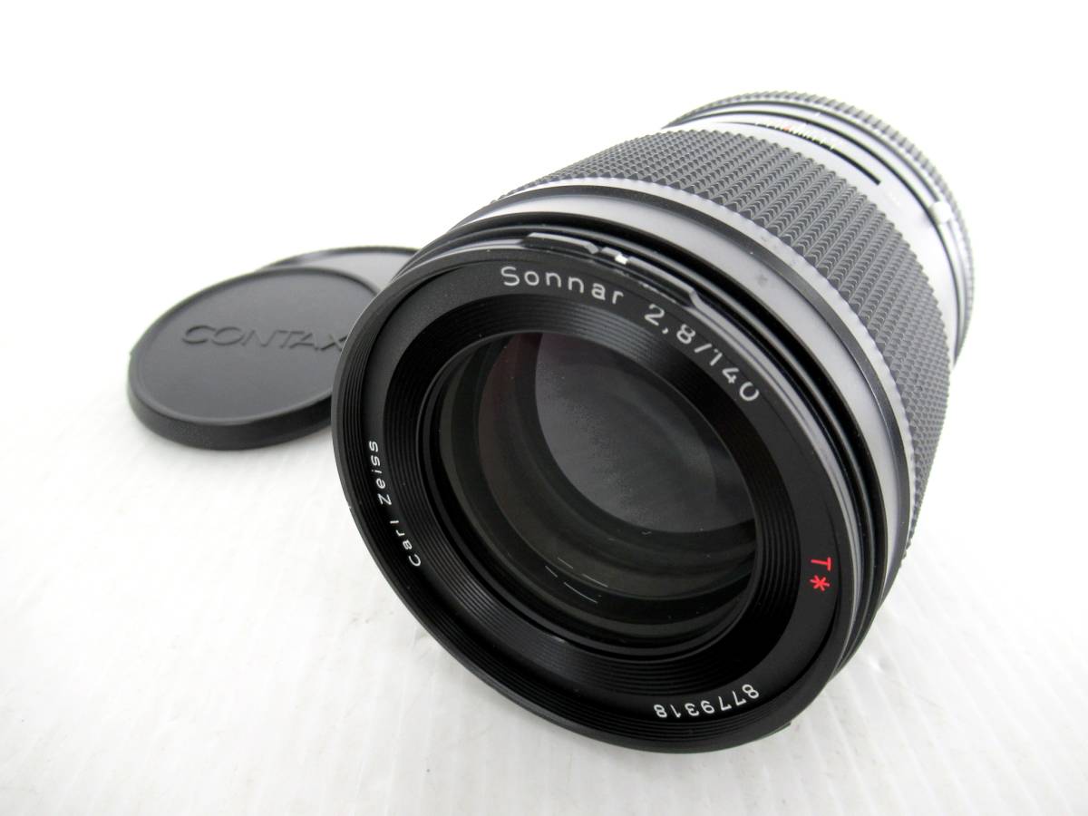 【CARL ZEISS/CONTAX】子④157//Sonnar 2.8/140mm T＊/美品/防湿庫保管/CONTAX 645 レンズ_画像1