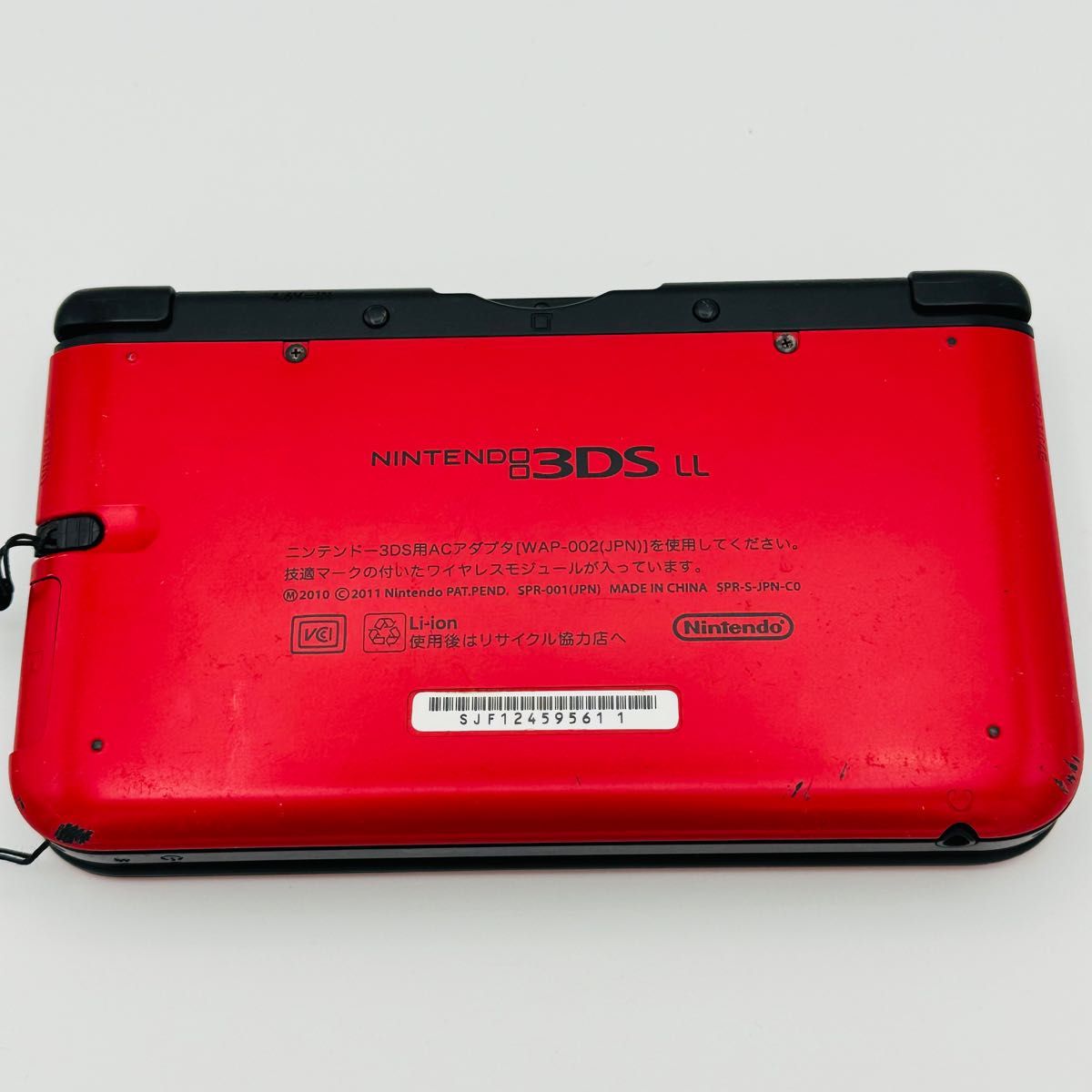 海外 正規品】 LL ニンテンドー3DS 任天堂 【ジャンク】 本体 赤黒 海外 正規品】 LL ニンテンドー3DS 任天堂 【ジャンク】 本体 赤黒