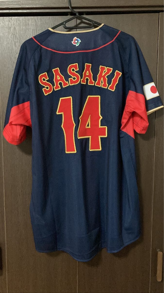 2023WBCユニフォーム 佐々木朗希 背番号14 侍ジャパン 日本代表 2023WBCユニフォーム 佐々木朗希 背番号14 侍ジャパン 日本代表