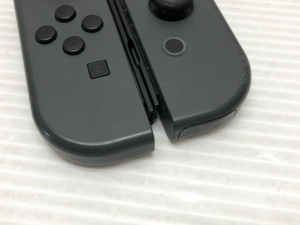 N305-240113-44 Nintendo switch Joy-conL/R のみ グレー 【ジャンク品】_画像3