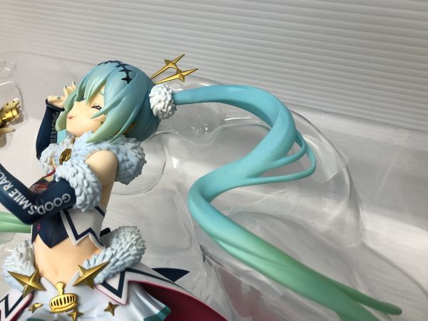 N288-240129-53 初音ミク GTプロジェクト レーシングミク 2018Ver. 1/7 フィギュア 【中古品】_画像6