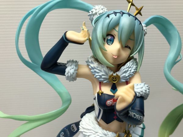 N288-240129-53 初音ミク GTプロジェクト レーシングミク 2018Ver. 1/7 フィギュア 【中古品】_画像1