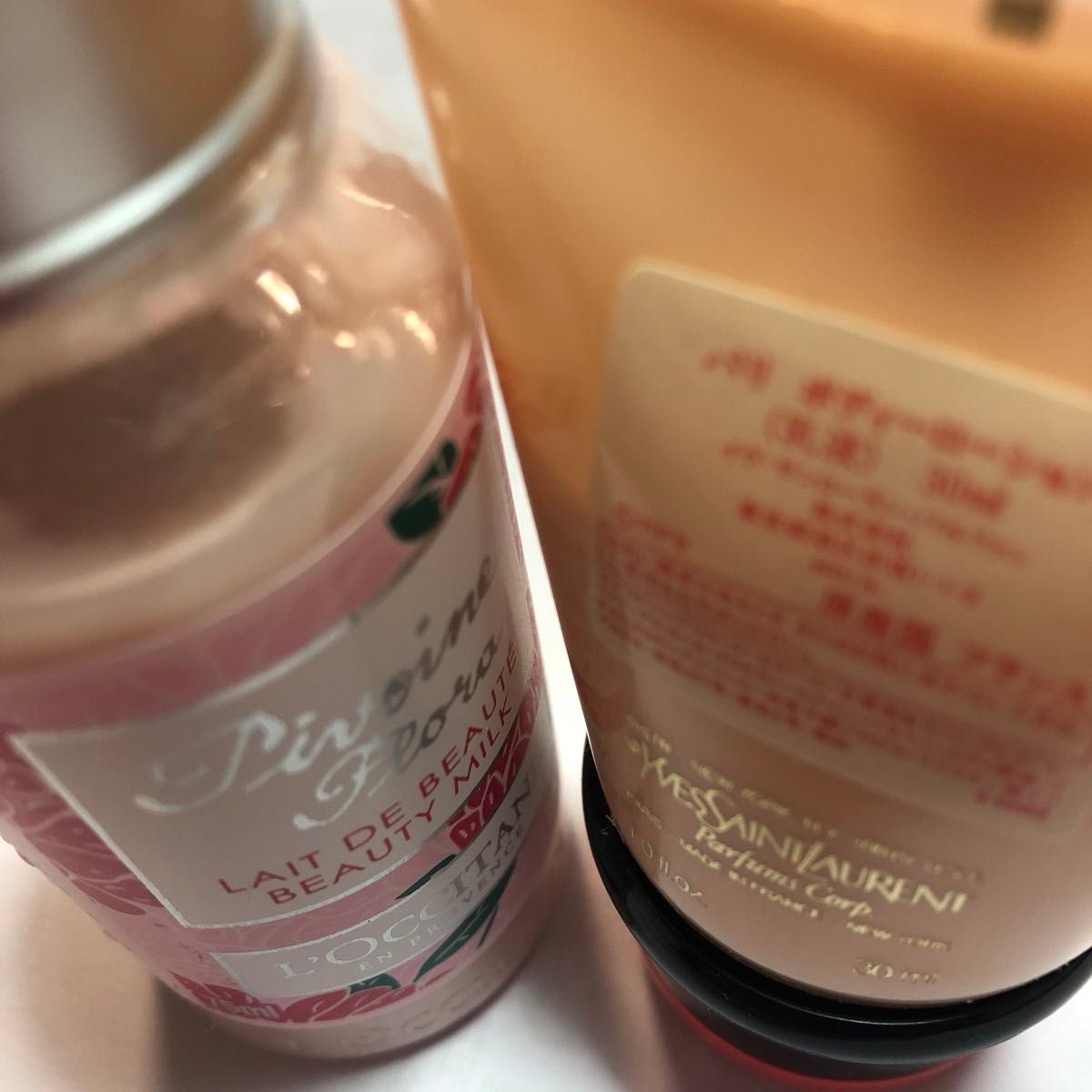 ロクシタン ピオニー フェアリーボディミルク 75ml (ミニ) (W_93) イブサンローランボディローション30ml