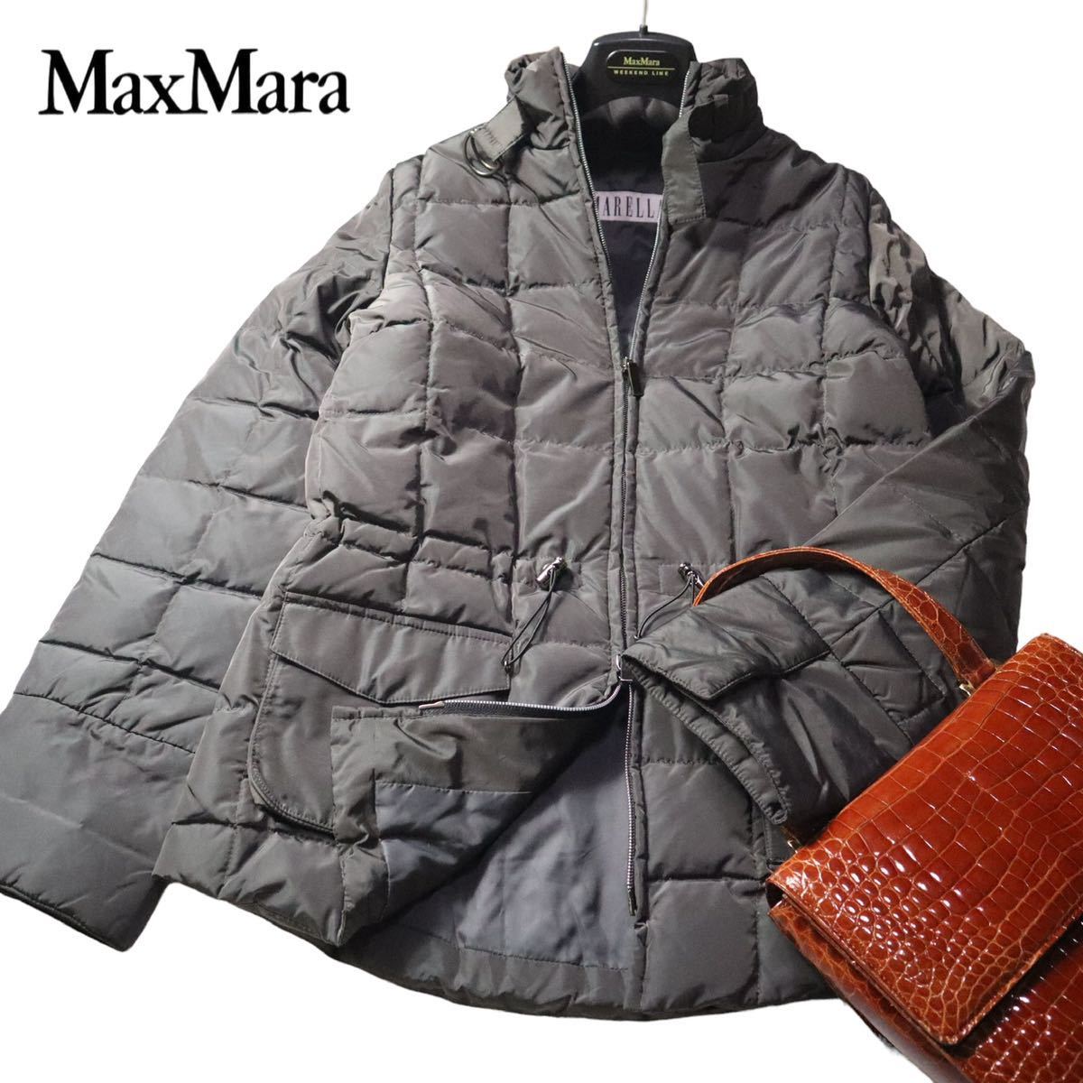 定価11.8万　マックスマーラ MaxMara マレーラ MARELLA 軽くて暖かい♪ ダウンジャケット　スッキリシルエット　大人の女性へ♪_画像1