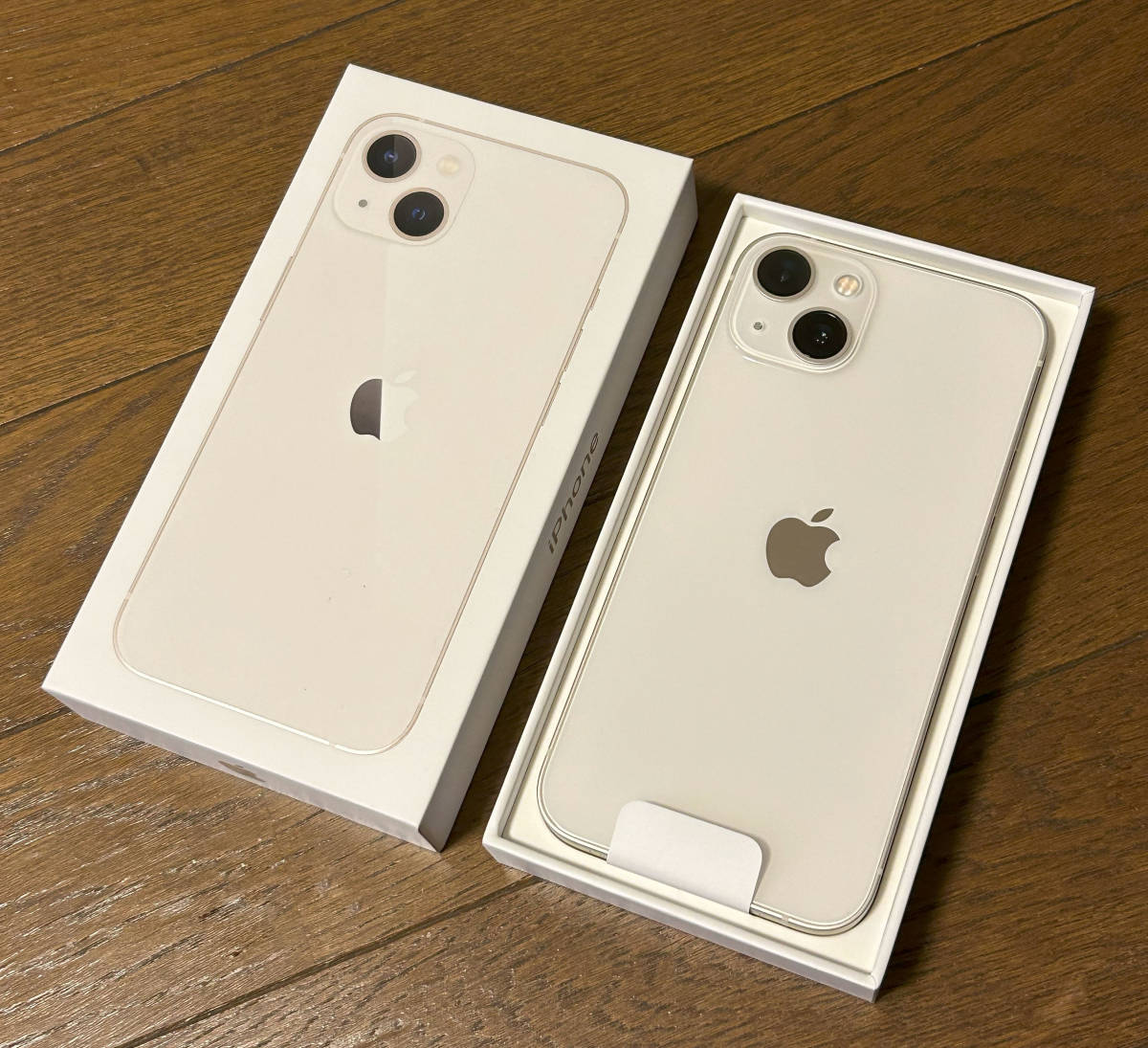 iPhone 13 128GB スターライト SIMフリー【開封済み未使用品】