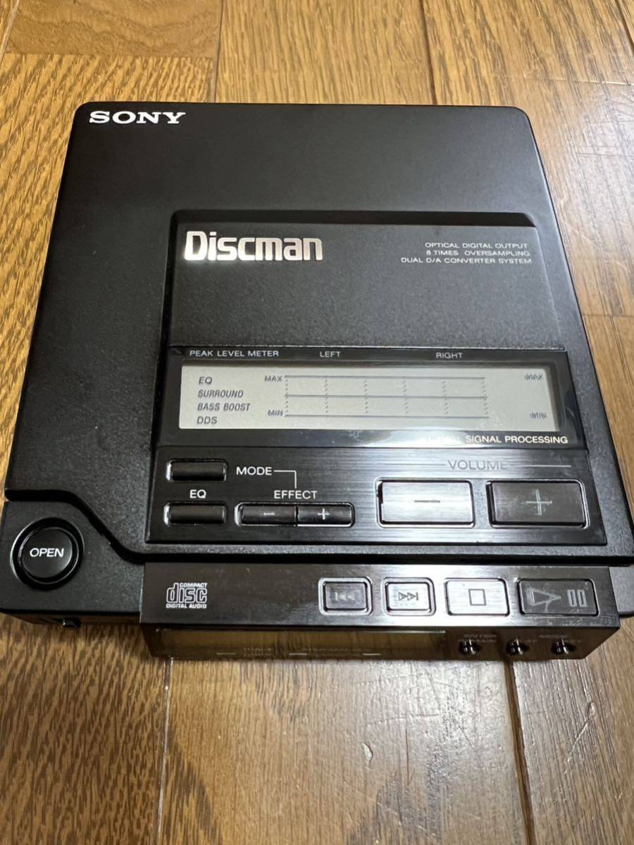 SONY ソニー Discman ディスクマン D-Z555 ケースセット　 COMPACT DISC PLAYER CDコンパクトプレーヤー_画像4