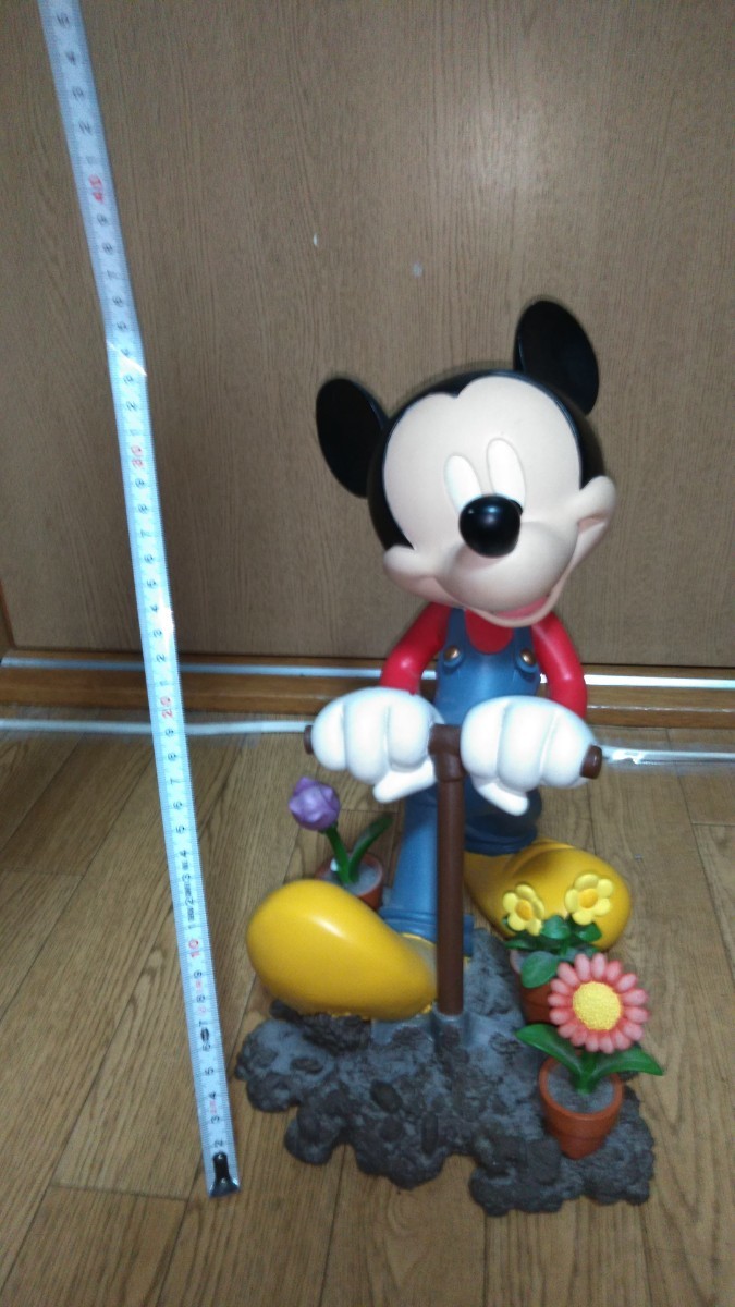 Disney ディズニー　ミッキーマウス　置物　陶器　現状品 昭和レトロ ビンテージ フィギュア_画像3