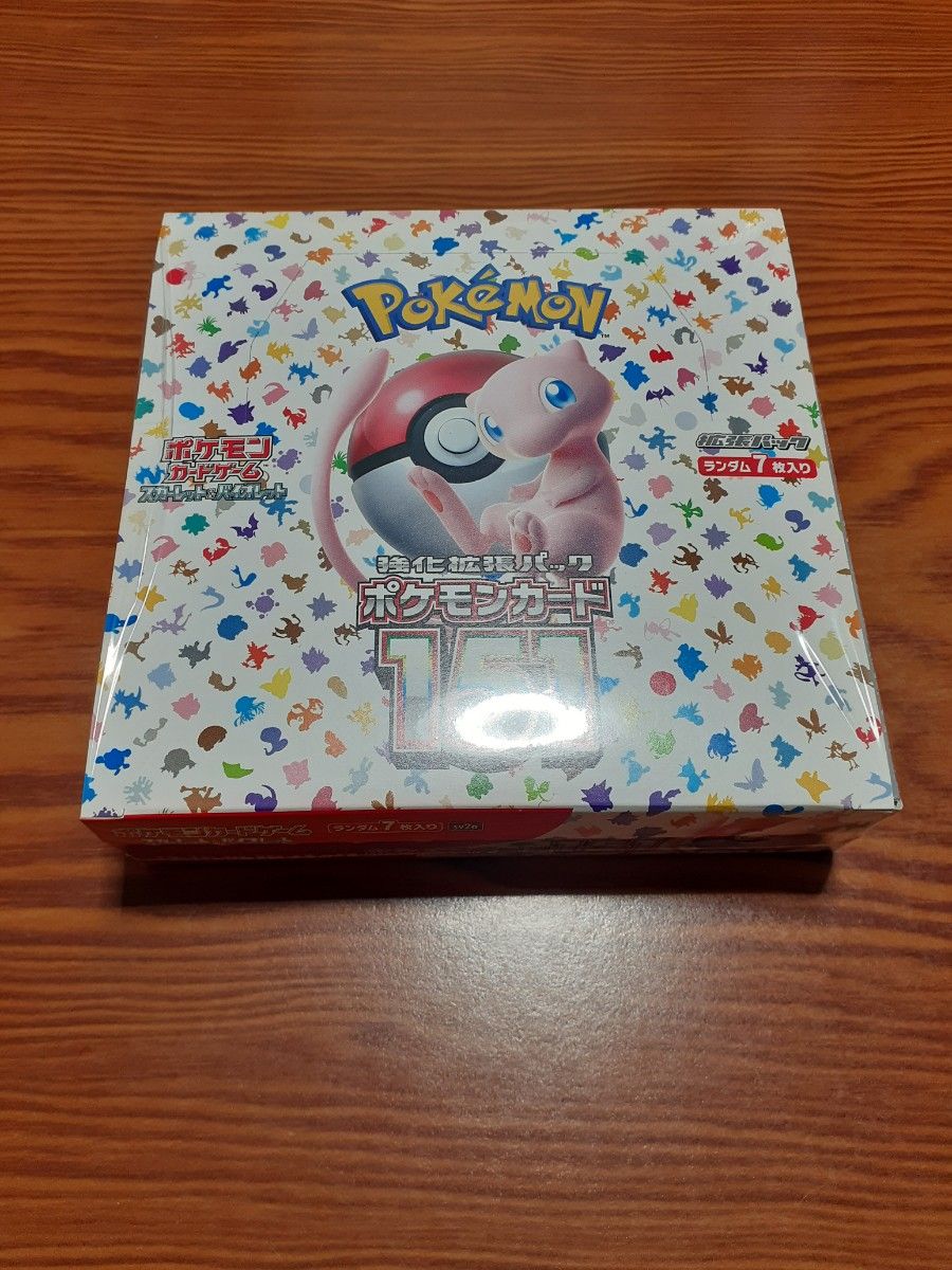 ポケモンカード 151 BOX シュリンク 付き 新品 未開封 ポケモンカード