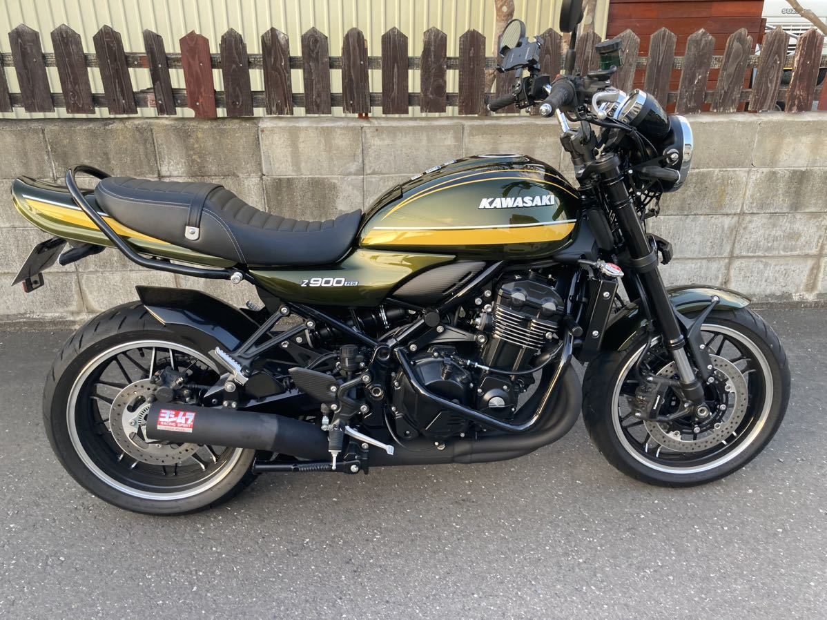 Z900RS（18-22/23-24）、Z900RS CAFE（18-22/23-24） 手曲ストレートサイクロン Duplex Shooter 政府認証_画像9