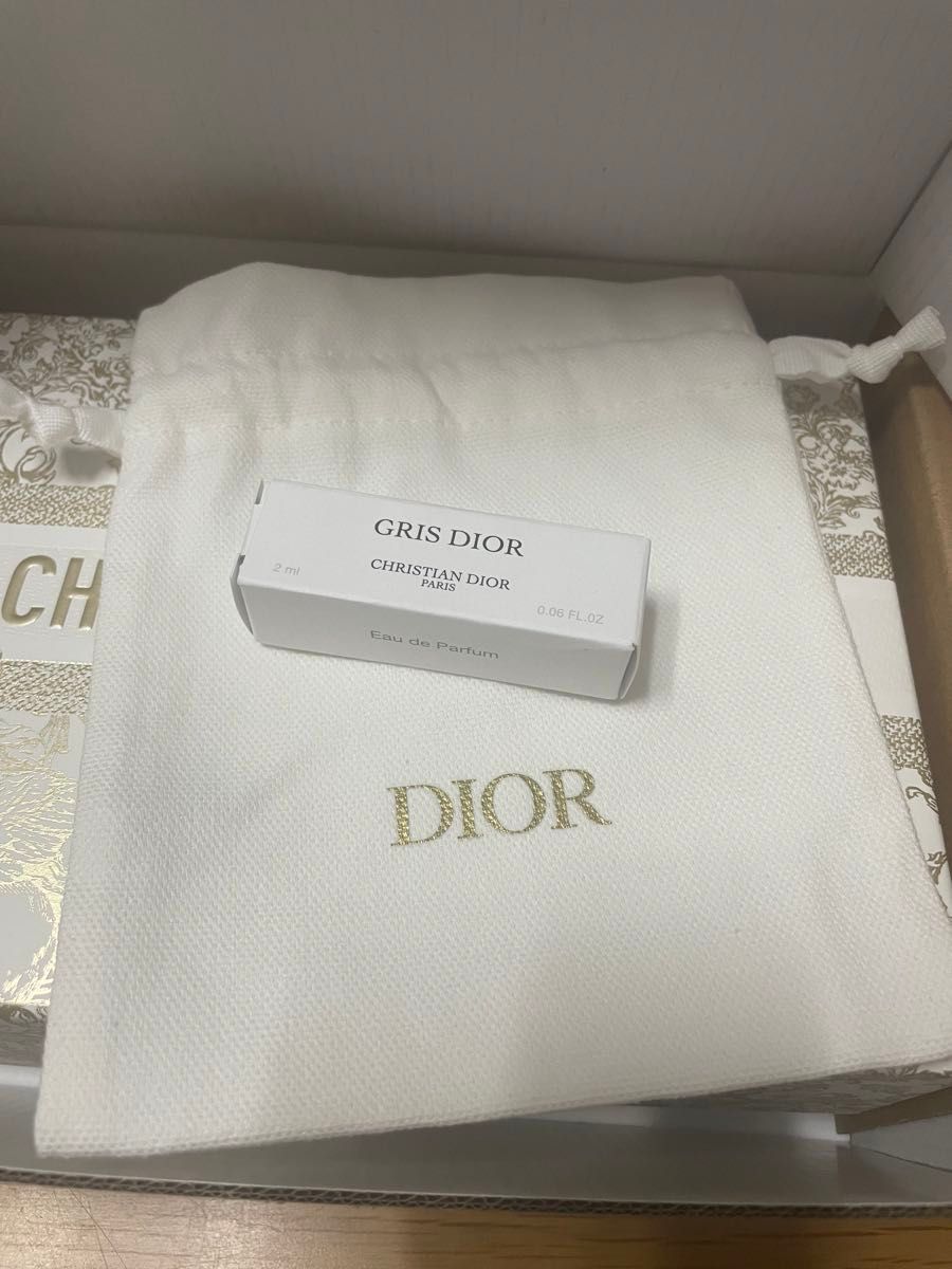 Dior メゾン クリスチャン ディオール グリ ディオールオードゥ パルファン 2mL 巾着ポーチ付き