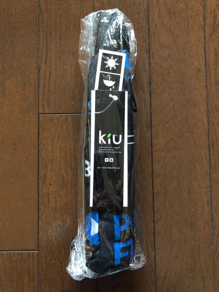 1円〜【新品未使用】18SS UNDERCOVER × Kiu ACS UMBRELLA MUV9U01-3 折り畳み傘 BLACK(アンダーカバー 折りたたみ傘 FUCK柄 黒 PUNK FLOYD_画像2