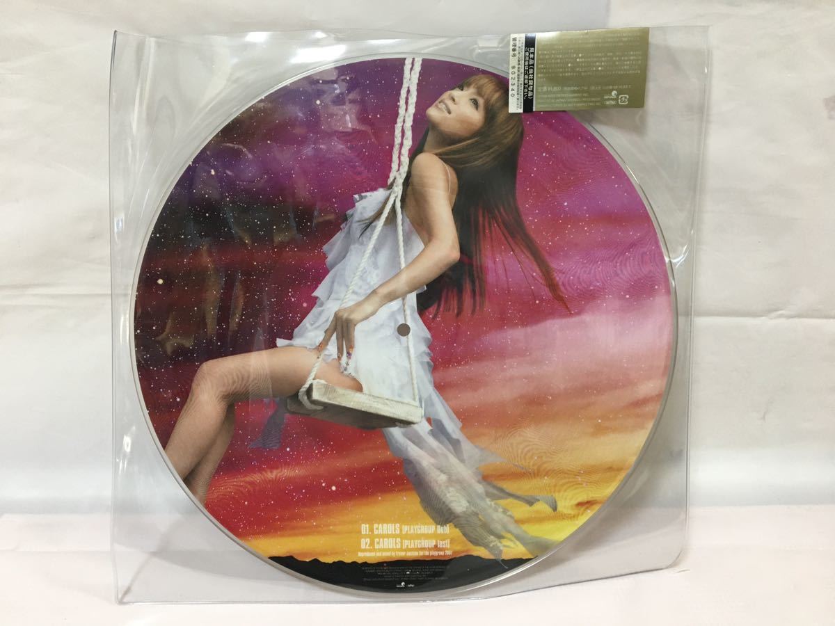 ○P690○LP レコード ピクチャー盤 見本盤 浜崎あゆみ アユ Ayumi Hamasaki ayu-mi-x6 INSPIRE/CAROLS RR12-88524_画像5