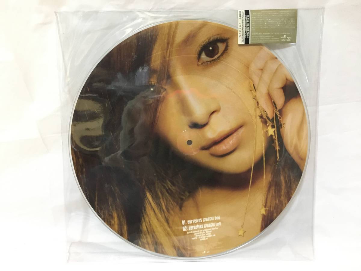 ○R280○LP レコード ピクチャー盤 見本盤 浜崎あゆみ アユ Ayumi Hamasaki ayu-mi-x6 Moments/ourselves RR12-88523_画像5