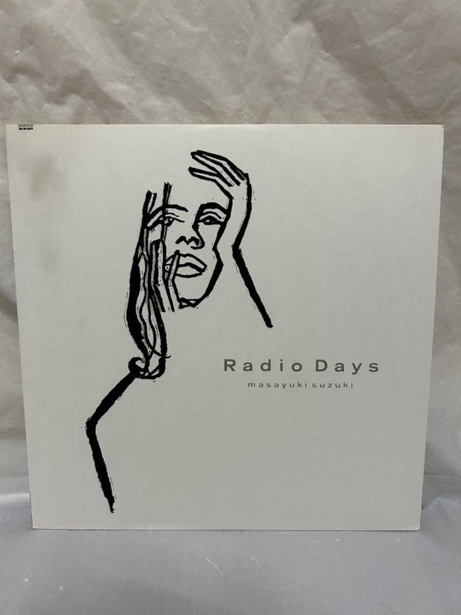 ◎R143◎LP レコード masayuki suzuki 鈴木雅之 Radio Days/Days/28・3H-5011_画像1