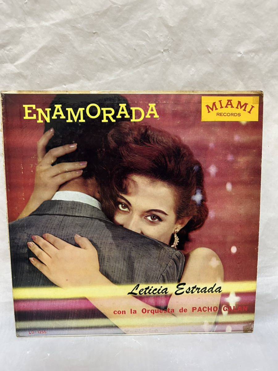 ◎R314◎LP レコード Leticia Estrada Con La Orquesta De Pacho Galan/Enamorada/LD-1255/コロンビア盤_画像1
