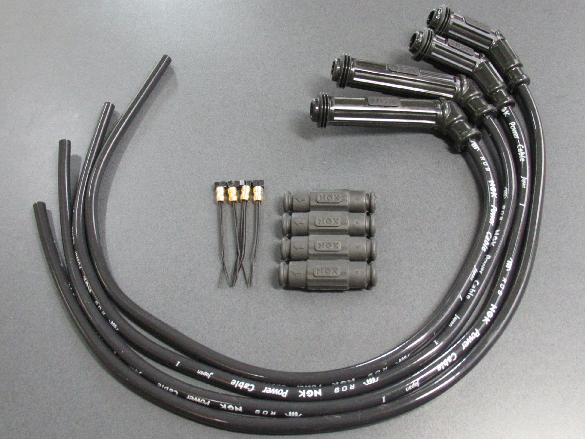 free shipping X4K-V4K NGK power cable 4 set Honda CB400F CB400Four CB350foa plug plug cord 
