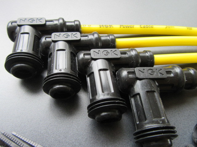  free shipping L2K NGK power cable 4 set Kawasaki Z400FX Z400GP Zephyr 400 plug plug cord 