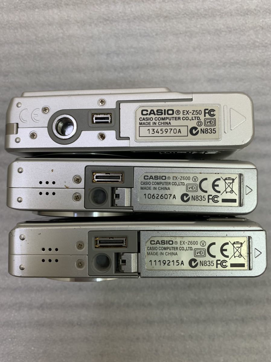 191 デジタルカメラ CASIO OLYMPUS SONY FUJIFILM Nikon 12台 ジャンク品_画像4