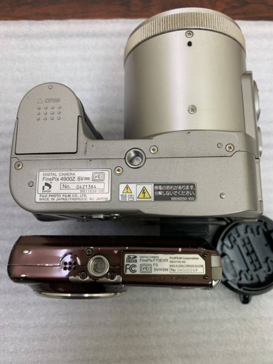 191 デジタルカメラ CASIO OLYMPUS SONY FUJIFILM Nikon 12台 ジャンク品_画像8