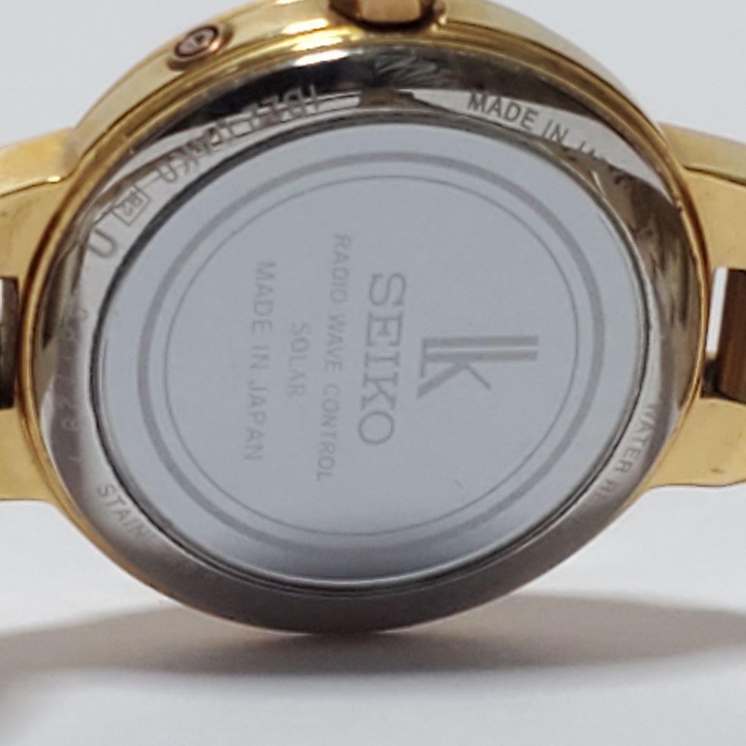 SEIKO セイコー ルキア 1B22-0AK0 ソーラー電波腕時計 ゴールド SEIKO セイコー ルキア 1B22-0AK0 ソーラー電波腕時計 ゴールド
