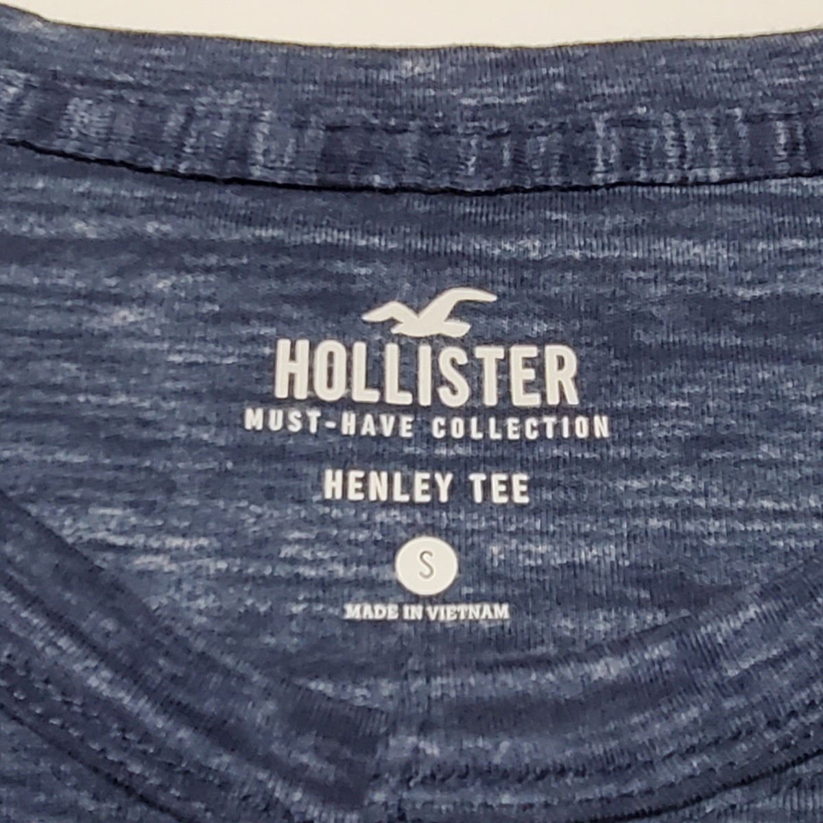 HOLLISTER ホリスター 半袖Tシャツ ネイビー系 サイズS_画像3