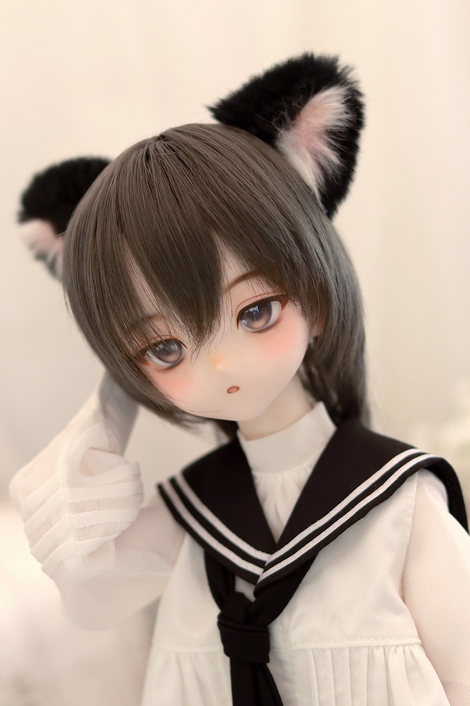 chouchou ☆DDH-10 SW肌カスタムヘッド（ソフビ盛り）+自作アイ ※難あり_画像5