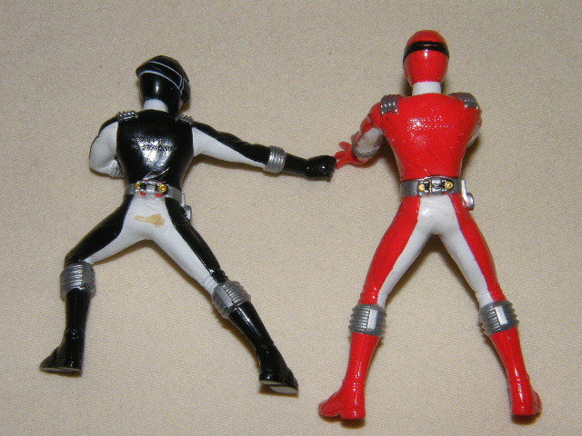 x name of product x 2006 GoGo Sentai Boukenger Shokugan HG structure shape? Poe ztype? figure doll 2 point + other. Squadron Series group doll mascot toy . attaching in set!