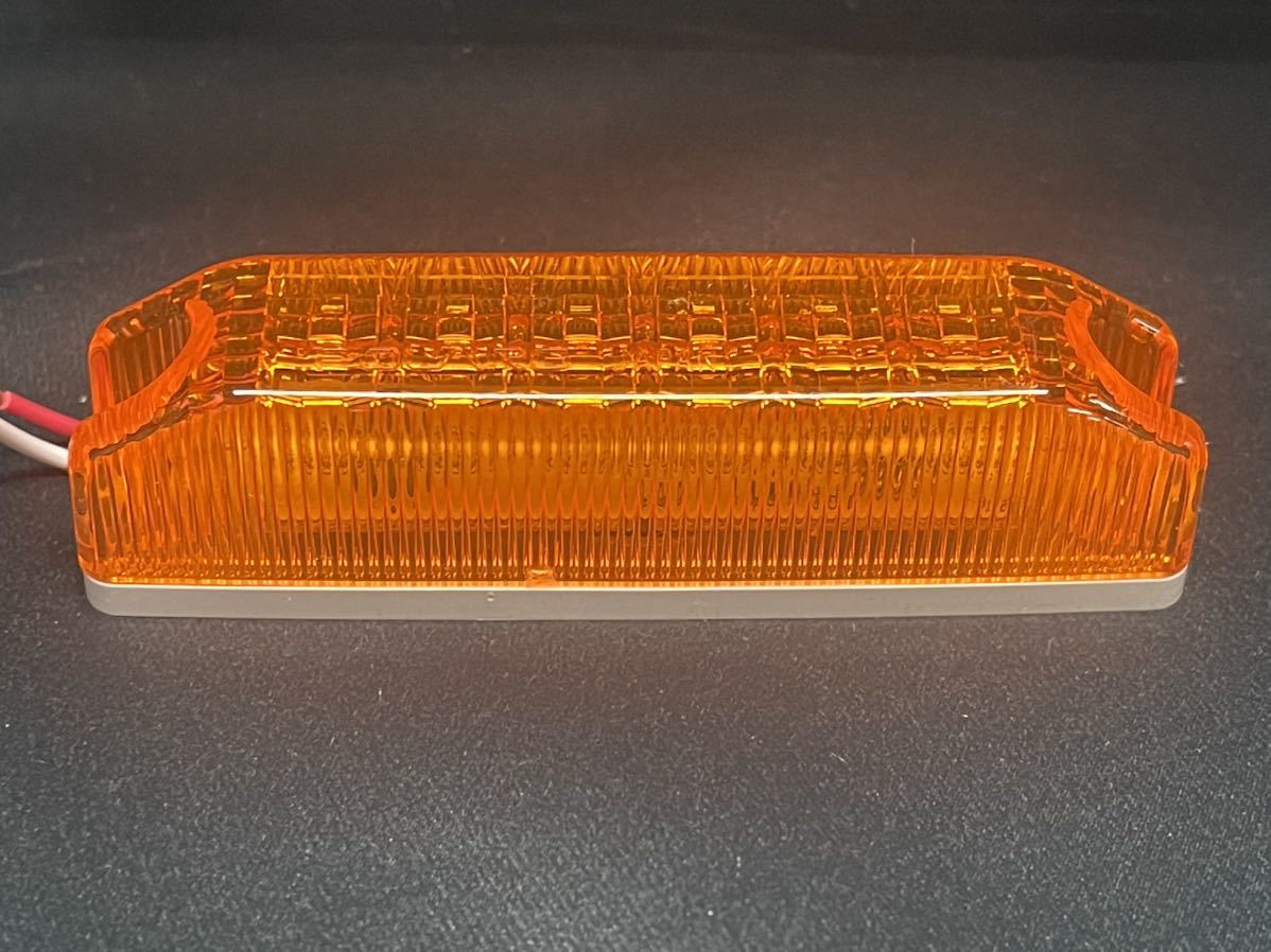 25580 ポラーグ LED車高灯 アンバー 10個 橙 24V 2型 マーカーランプ リニューアル 日星工業株式会社 POLARG デコトラ アート レトロの画像3