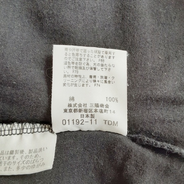 バーバリーブルーレーベル Burberry Blue Label 半袖Tシャツ サイズ38 M - 黒 レディース クルーネック トップス_画像4