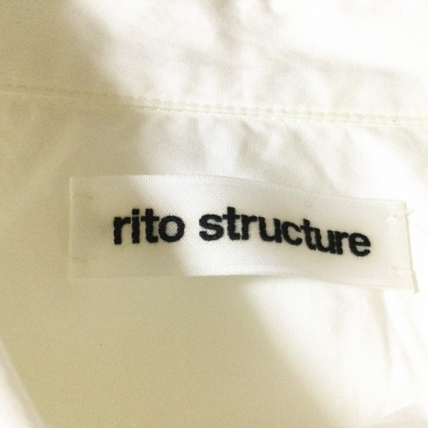 リト Rito ワンピースセットアップ - 白 レディース rito structure 美品 レディーススーツ_画像4