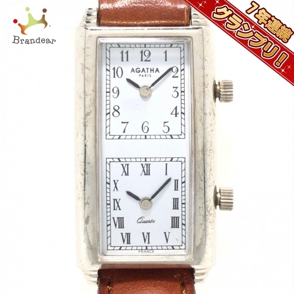 AGATHA(アガタ) 腕時計 - 819002.2-G5 レディース 白