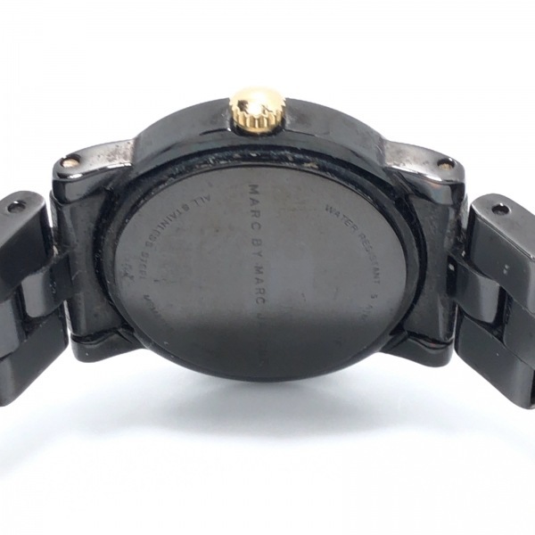 MARC BY MARC JACOBS(マークジェイコブス) 腕時計 - MBM8593 レディース ラインストーン 黒の画像4