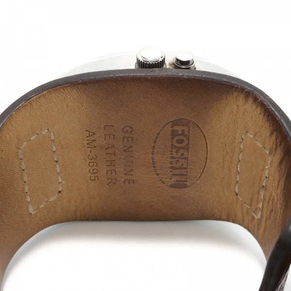 FOSSIL(フォッシル) 腕時計 - AM-3695 メンズ シルバー_画像4
