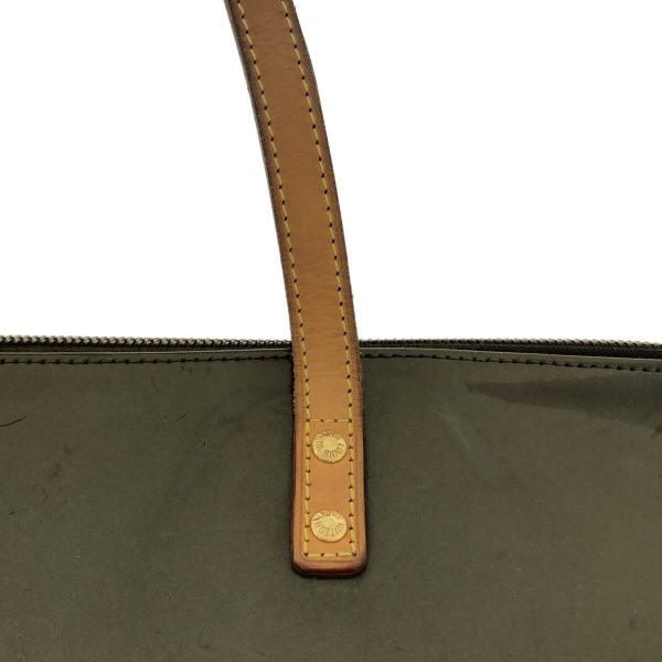 ルイヴィトン LOUIS VUITTON ハンドバッグ M93672 ベルヴューPM パテントレザー（モノグラムの型押し） ヴェールブロンズ 不鮮明 バッグ