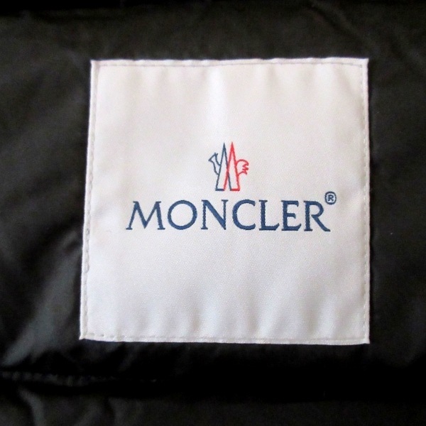 モンクレール MONCLER ダウンコート サイズ00 XS VIBURNUM(ヴィバーナム) ダークグレー×カーキ レディース フリル/異素材切替/冬物_画像3