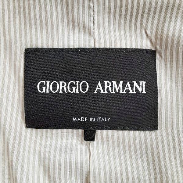 ジョルジオアルマーニ GIORGIOARMANI サイズ38 S - ベージュ レディース 長袖/春/秋 美品 ジャケット_画像3