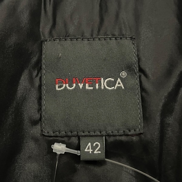 デュベティカ DUVETICA ダウンジャケット サイズ42 M - 黒 レディース 長袖/ファー/冬 ジャケット_画像3