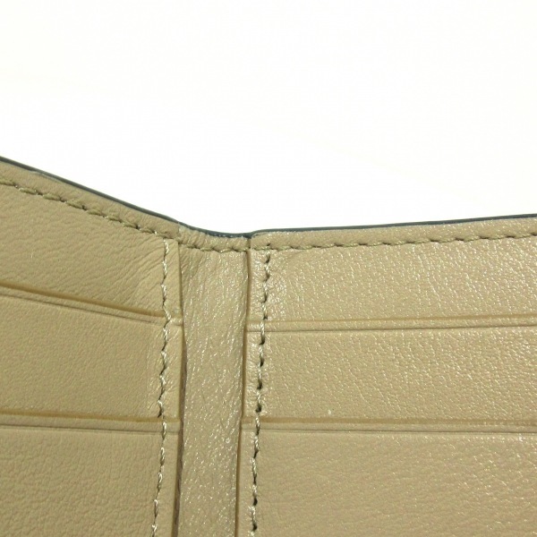 ロエベ LOEWE 3つ折り財布 C821TR2X02 アナグラム トライフォールド ウォレット ペブルグレインカーフ サンド(グレーベージュ) 財布_画像6