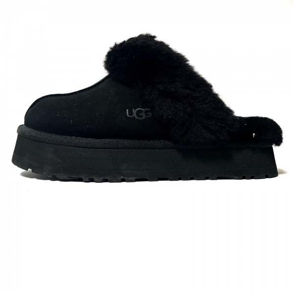 アグ UGG サンダル 24 1122550 - ムートン 黒 レディース 靴