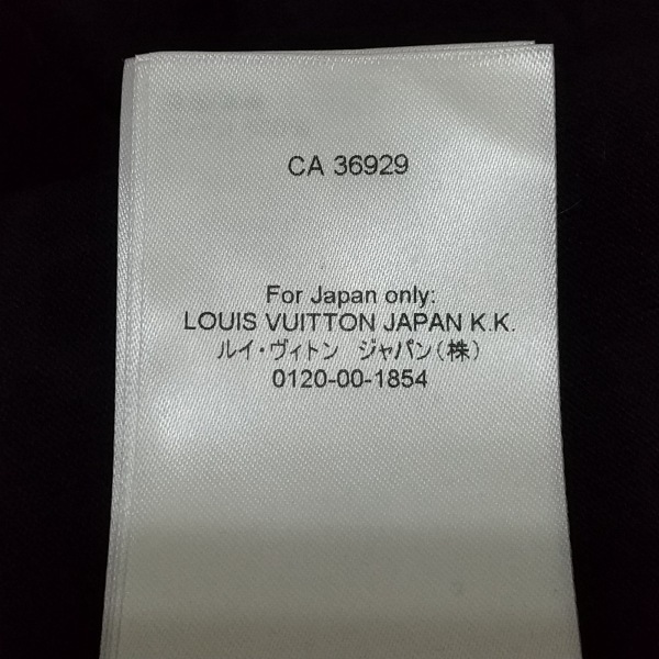 ルイヴィトン LOUIS VUITTON 半袖Tシャツ サイズXXL XL 1A5W6C インサイドアウト 黒 メンズ クルーネック トップス_画像5