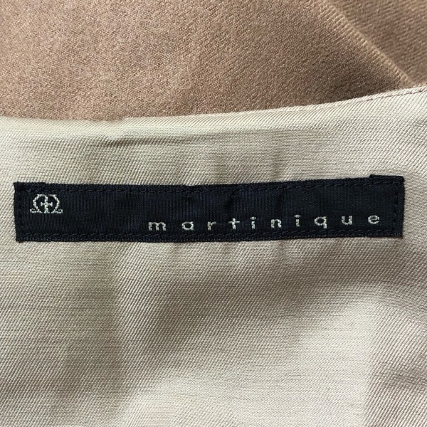 マルティニーク martinique サイズ　 - ベージュ レディース 長袖/パール/春/秋 コート_画像3