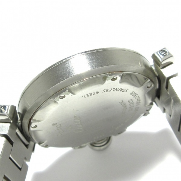 Cartier(カルティエ) 腕時計 パシャCスモールデイト W31015M7 レディース SS/要OH 白_画像9
