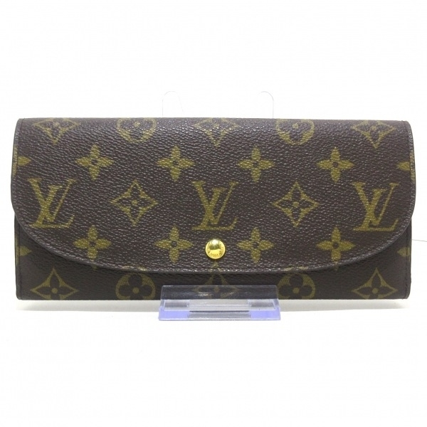 ルイヴィトン LOUIS VUITTON 長財布 M60460 ポルトフォイユ・ルイーズ モノグラムキャンバス TN2152 美品 財布 モノグラム