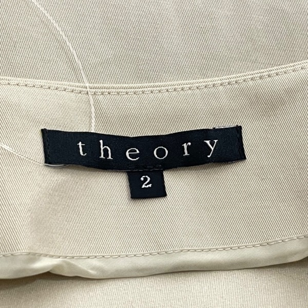 セオリー theory サイズ2 - アイボリー 夏物/半袖 ジャケットの画像3