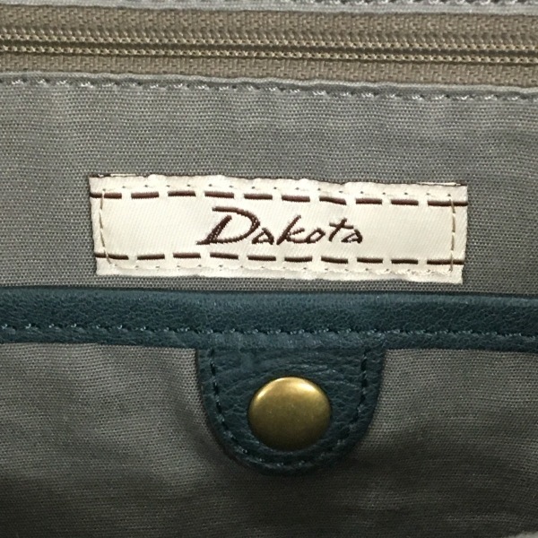 ダコタ Dakota リュックサック - レザー カーキ バッグの画像8