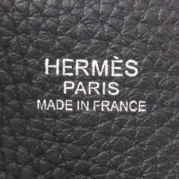 エルメス HERMES ショルダーバッグ エブリントロワPM トリヨンクレマンス 黒 シルバー金具 C 美品 バッグ_画像7