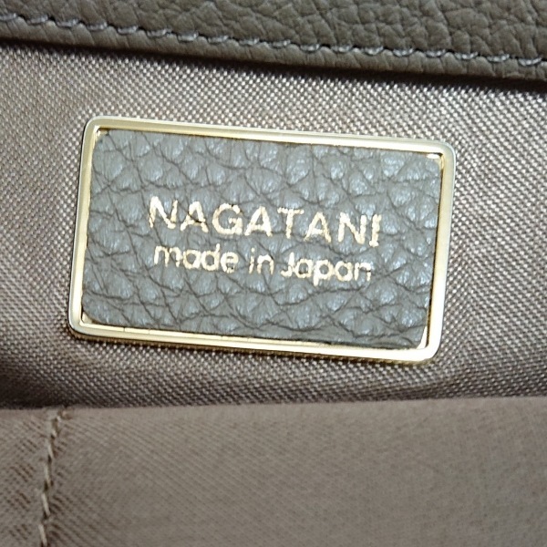 ナガタニ NAGATANI ハンドバッグ - レザー ベージュ バッグの画像8